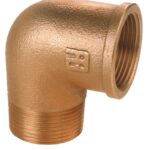 Osculati 17.561.09 Gomito A 90° M-F In Bronzo 2"1/2 gomito 90 m f in bronzo guidi