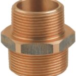 Osculati 17.564.02 Niples Doppio Ridotto In Bronzo M-M 1/2" X 3/8" raccorderia scarichi a mare e valvole in bronzo