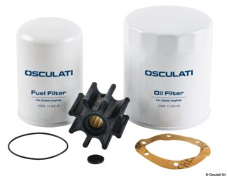 Osculati 17.600.04 Kit Manutenzione Motori Diesel Volvo 877202 filtri olio aria gasolio per motori