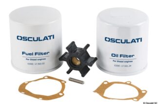 Osculati 17.600.08 Kit Manutenzione Motori Diesel Volvo 21189426 filtri olio aria gasolio per motori