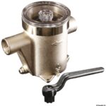 Osculati 17.641.06 Coperchio Di Ricambio In Policarbonato + Guarnizione Per Filtri 17.641.00/01 filtro depurazione acqua in ottone nichelato per raffreddamento motore