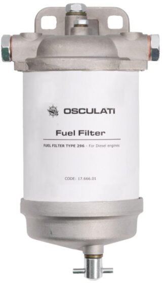 Osculati 17.666.01 Filtro Separatore Acqua/Carburante Tipo Cav 796 filtri benzina e gasolio