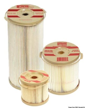 Osculati 17.667.41 Cartuccia Racor 10 Micron Per 500Ma filtri racor