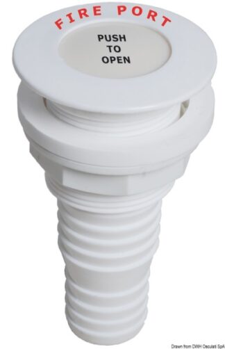 Osculati 17.681.02 Fire Port Dritto P. Mm 32/38 fire port portellini anti incendio