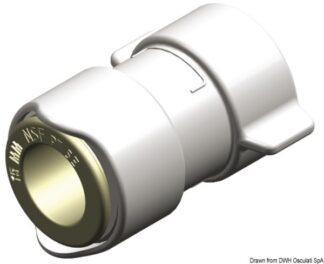 Osculati 17.815.32 Adattatore 1/2" Bsp Femmina Whale raccordi rapidi o 15 mm per impianti idraulici whale