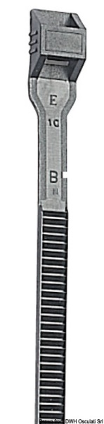 Osculati 18.053.03 Fascette Belturing Plus Testa Singola 6X290 Mm fascette in plastica fermatubi fermacavi