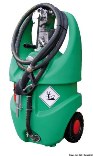 Osculati 18.405.05 Serbatoio Per Benzina Con Ruote 55 L Omologato Adr taniche canestri ed imbuti