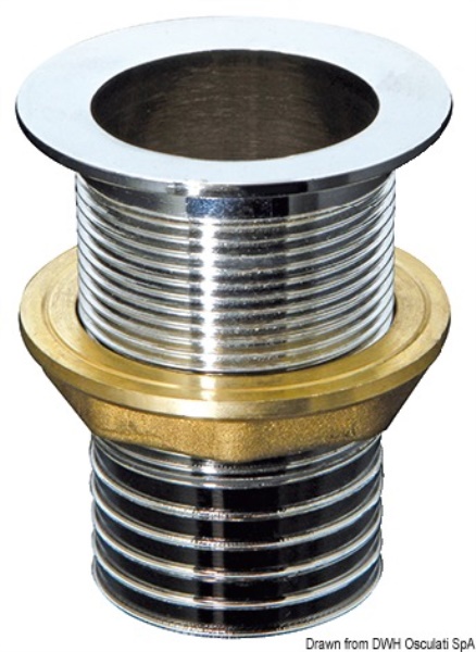 Osculati 18.531.35 Boccola Di Ottone 35 Mm tappi di scarico svuotamento pozzetto