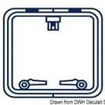 Osculati 19.350.06 Cover Passo Uomo 700 X 700 Mm oscuranti tendine ed accessori oblo