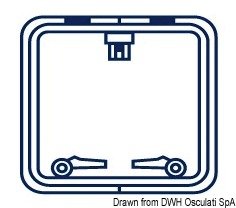 Osculati 19.350.02 Cover Passo Uomo 330 X 330 Mm oscuranti tendine ed accessori oblo