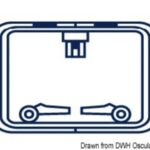 Osculati 19.351.01 Cover Passo Uomo 400 X 260 Mm oscuranti tendine ed accessori oblo