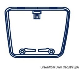 Osculati 19.353.02 Cover Passo Uomo oscuranti tendine ed accessori oblo