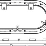 Osculati 19.510.22 Oblò Ovale Bomar Flagship 216 X 444 Mm oblo e passi uomo bomar