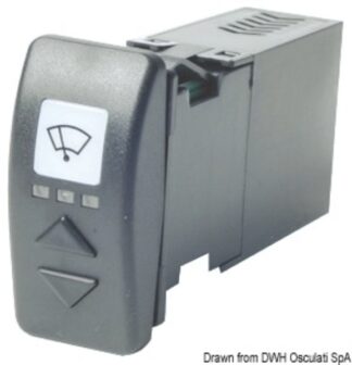 Osculati 19.755.01 Interruttore Per 1 Tergicristallo 15 A tergicristalli