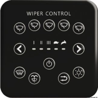 Osculati 19.757.03 Pannello Di Comando Per 3 Tergicristalli In Abs pannello di comando intelligente per tergicrist