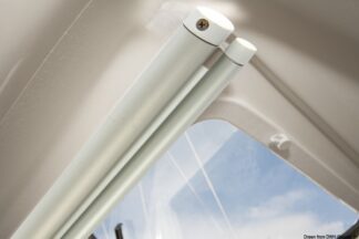 Osculati 19.850.06 Tenda Avvolgibile Oceanair 720 X 320 Mm  Cassetta Rullo Bianca tende per oblo e boccaporti oceanair