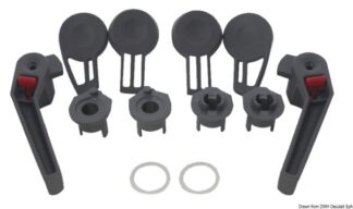 Osculati 19.910.11 Kit Leve Di Chiusura Lewmar Fh2g, Lp, Mp, Ocean oblo e passi uomo lewmar