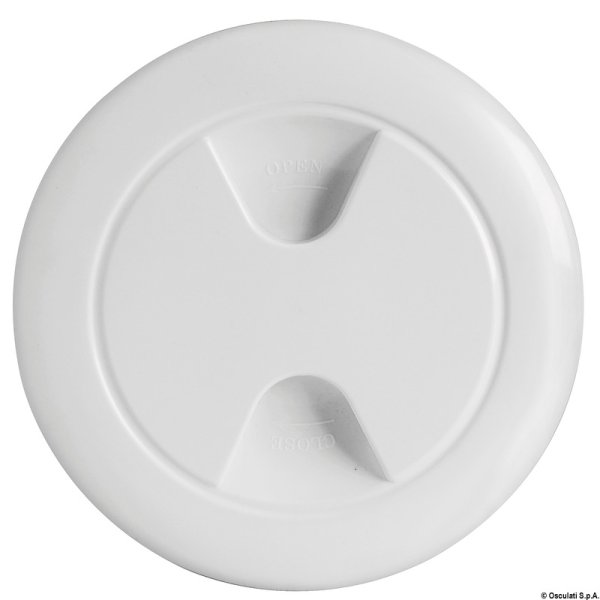 Osculati 20.199.02 Tappo Ispezione Bianco 127 Mm botole dispezione