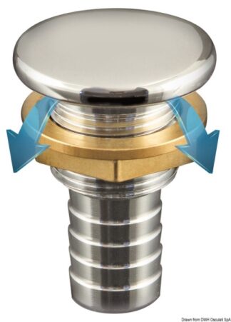 Osculati 20.275.19 Sfiato Flush 19 Mm sfiati carburante