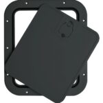 Osculati 20.302.23 Portello Estraibile Nero 305 X 355 Mm portelli vani cassonetti