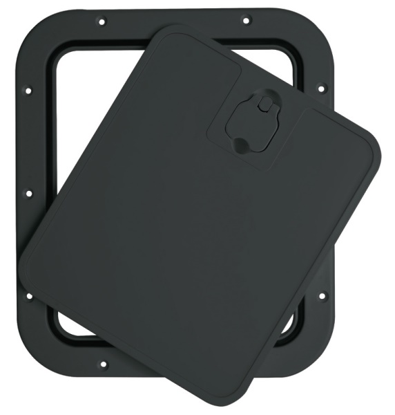 Osculati 20.302.23 Portello Estraibile Nero 305 X 355 Mm portelli vani cassonetti