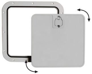 Osculati 20.302.32 Portello Estraibile Grigio 375 X 375 Mm portelli vani cassonetti