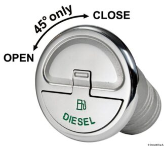 Osculati 20.366.16 Tappo Imbarco Quick Lock Diesel 30° Mm 38 tappo imbarco quick lock