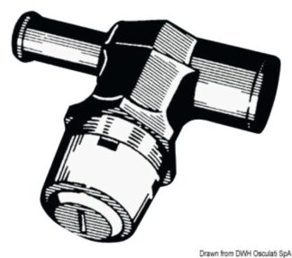 Osculati 20.446.19 Sfiato Inox Carburante Attwood sfiati carburante