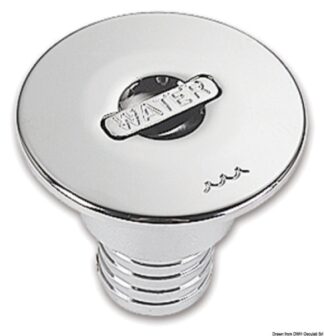 Osculati 20.667.02 Tappo Ottone Cromato A Filo Water 38 Mm tappi imbarco ed accessori