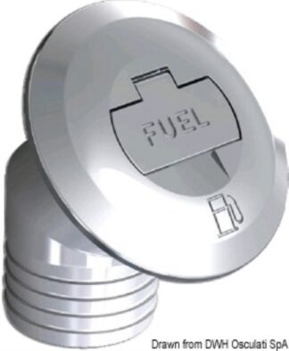 Osculati 20.668.08 Tappo Fuel 38 Mm Inclinato tappi imbarco ed accessori