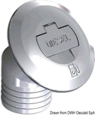 Osculati 20.668.10 Tappo Diesel 50 Mm Inclinato tappi imbarco ed accessori