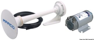 Osculati 21.440.24 Tromba Bianca Omologata Rina Fino A 20 M 24 V trombe da appoggio e megafoni