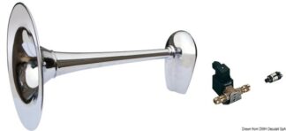 Osculati 21.441.02 Tromba Omologata Rina 24V 20/75 M, Cromata trombe da appoggio e megafoni