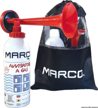 Osculati 21.456.01 Segnalatore Sonoro A Gas 400 Ml Omologato Rina trombe a gas