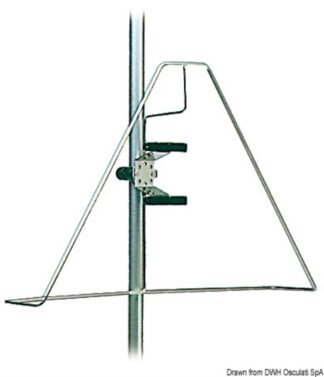 Osculati 22.418.00 Supporto Inox Per 22.416.Xx supporti salvagente e attrezzature di salvataggio