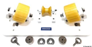 Osculati 22.504.05 Vc Roller Piastra 2 Rulli Per Supporto Tender piastre di supporto con rulli versachock