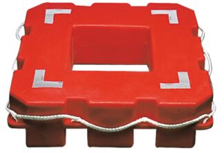 Osculati 22.700.03 Mezzo Collettivo 8 Persone 90 X 90 Cm zattere di salvataggio atollo