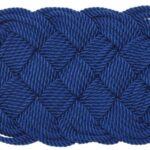 Osculati 23.907.21 Zerbino Nylon 60 X 32 Cm Blu zerbini