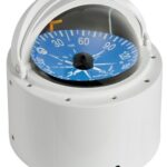 Osculati 25.022.13 Bussola Riviera 4" Bianca/Blu bussole riviera da 4 100 mm