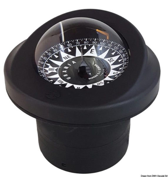 Osculati 25.024.00 Bussola Riviera 4" Bu3 bussole riviera da 4 100 mm