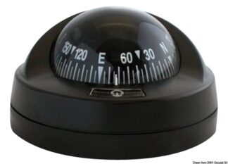 Osculati 25.025.29 Bussola Riviera Aries Nera/Nera bussole riviera da 2 12