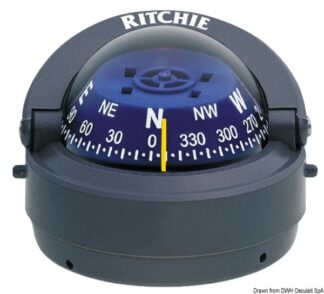 Osculati 25.081.13 Bussola Ritchie Explorer 2"3/4 Esterna Grigia/Blu bussole ritchie navigation