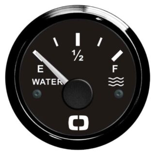 Osculati 27.320.04 Indicatore Acqua 10-180/240-33 Ohm Nero/Nera strumentazione motore