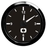 Osculati 27.320.27 Orologio Al Quarzo Nero/Nera strumentazione motore
