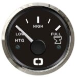 Osculati 27.321.05 Indicatore Acque Nere 10/180 Ohm Nero/Lucida strumentazione motore
