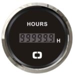 Osculati 27.321.36 Contaore Digitale Nero/Lucida strumentazione motore