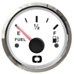 Osculati 27.322.00 Indicatore Carburante 10-180 Ohm Bianco/Lucida strumentazione motore
