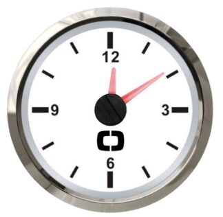 Osculati 27.322.27 Orologio Al Quarzo Bianco/Lucida strumentazione motore