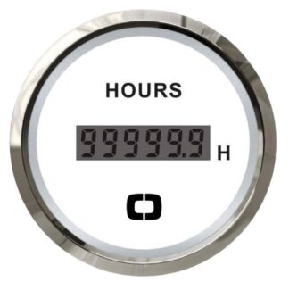 Osculati 27.322.36 Contaore Digitale Bianco/Lucida strumentazione motore