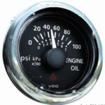 Osculati 27.591.01 Pressione Olio 5 Bar/80 Psi Nero strumenti vdo marine serie viewline